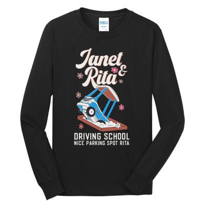 Outfit Funny Janet And Rita Driving School Tall Long Sleeve T-Shirt