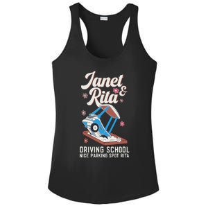 Outfit Funny Janet And Rita Driving School Ladies PosiCharge Competitor Racerback Tank