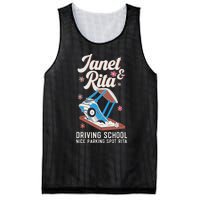 Outfit Funny Janet And Rita Driving School Mesh Reversible Basketball Jersey Tank