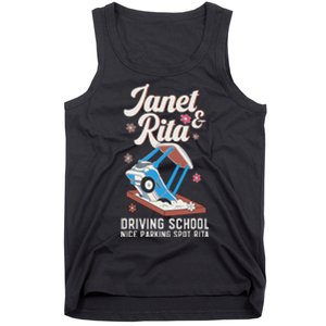 Outfit Funny Janet And Rita Driving School Tank Top