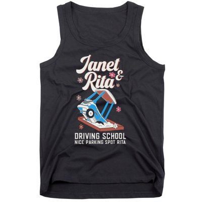 Outfit Funny Janet And Rita Driving School Tank Top