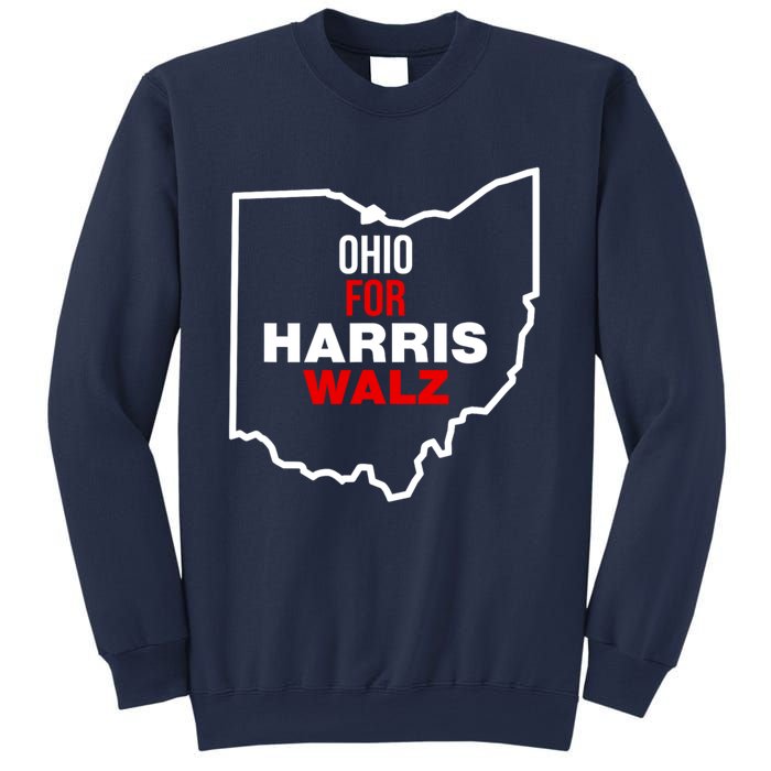 Ohio For Kamala Harris Waltz Walz 2024 Sweatshirt