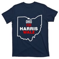 Ohio For Kamala Harris Waltz Walz 2024 T-Shirt