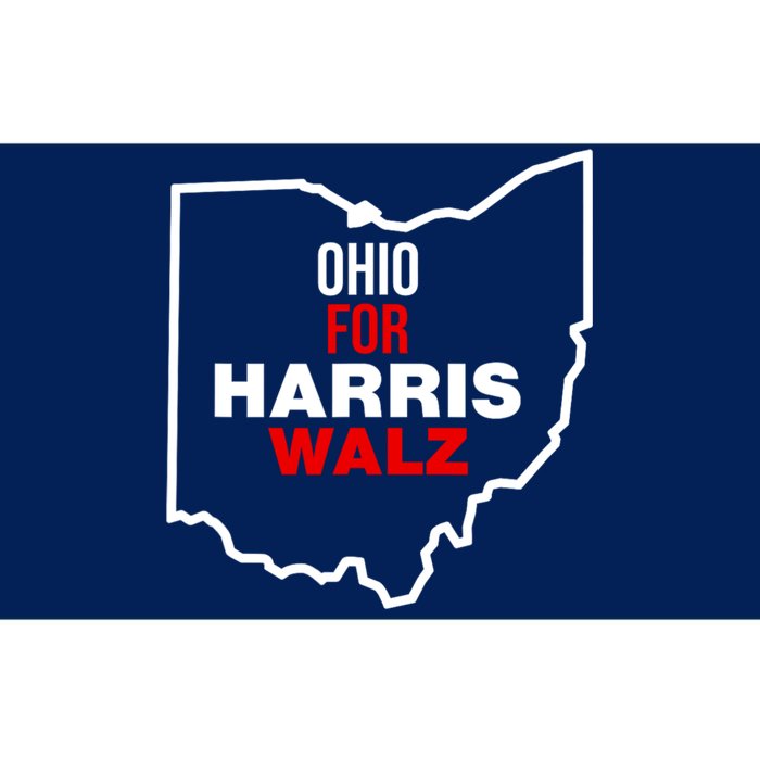 Ohio For Kamala Harris Waltz Walz 2024 Bumper Sticker