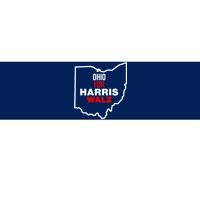 Ohio For Kamala Harris Waltz Walz 2024 Bumper Sticker