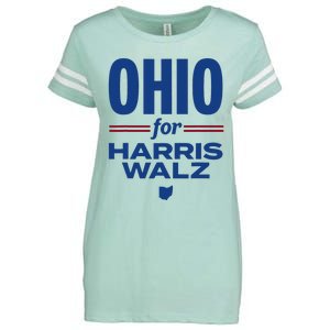 Ohio For Kamala Harris Waltz 2024 Design Enza Ladies Jersey Football T-Shirt