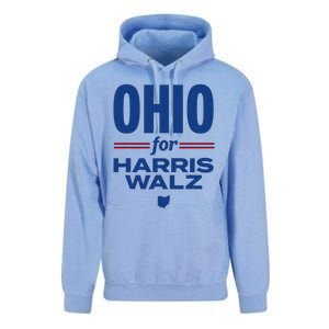 Ohio For Kamala Harris Waltz 2024 Design Unisex Surf Hoodie