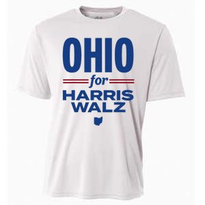 Ohio For Kamala Harris Waltz 2024 Design Cooling Performance Crew T-Shirt