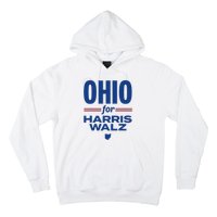 Ohio For Kamala Harris Waltz 2024 Design Hoodie