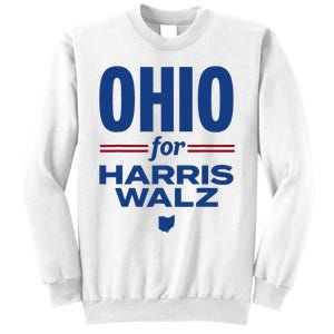 Ohio For Kamala Harris Waltz 2024 Design Sweatshirt