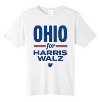 Ohio For Kamala Harris Waltz 2024 Design Tall Fusion ChromaSoft Performance T-Shirt