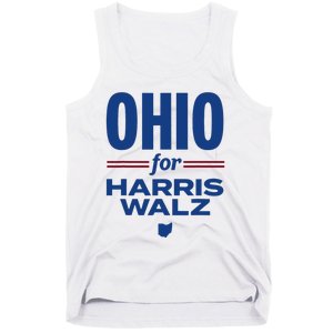 Ohio For Kamala Harris Waltz 2024 Design Tank Top