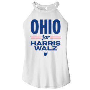 Ohio For Kamala Harris Waltz 2024 Design Women's Perfect Tri Rocker Tank