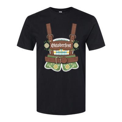 Oktoberfest Festival Lederhosen German Bavarian Outfit Softstyle® CVC T-Shirt