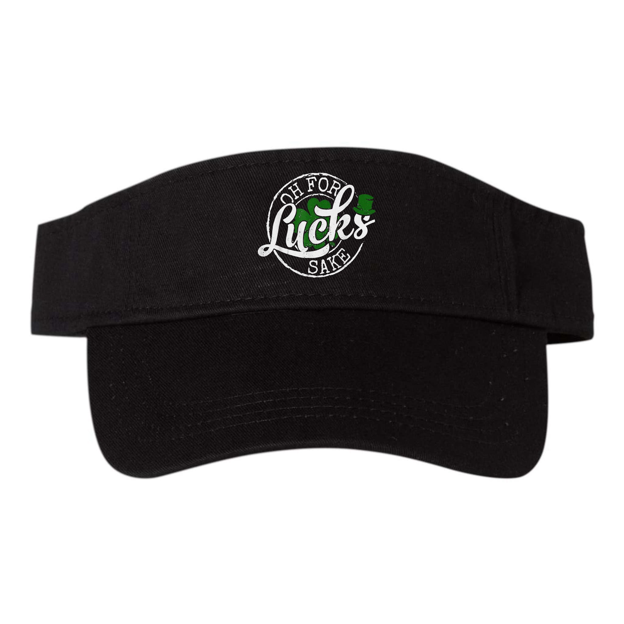 Oh For Lucks Sake Funny Saint Paddy's Day St Patrick's Day Visor
