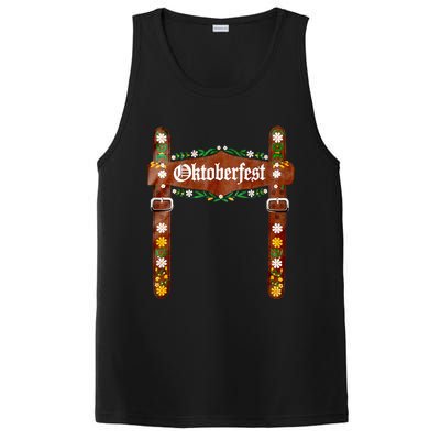 Oktoberfest Festival Lederhosen German Bavarian Costume PosiCharge Competitor Tank