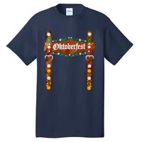 Oktoberfest Festival Lederhosen German Bavarian Costume Tall T-Shirt