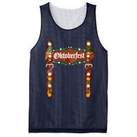 Oktoberfest Festival Lederhosen German Bavarian Costume Mesh Reversible Basketball Jersey Tank