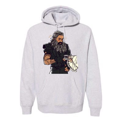 Our Flag Means Death Blackbeard's Lucius Taika Waititi Premium Hoodie