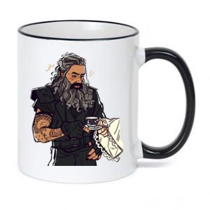 Our Flag Means Death Blackbeard's Lucius Taika Waititi 11oz Black Color Changing Mug