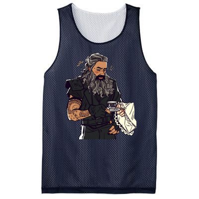 Our Flag Means Death Blackbeard's Lucius Taika Waititi Mesh Reversible Basketball Jersey Tank