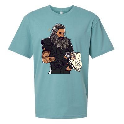 Our Flag Means Death Blackbeard's Lucius Taika Waititi Sueded Cloud Jersey T-Shirt