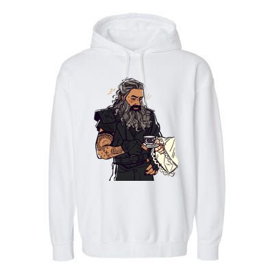 Our Flag Means Death Blackbeard's Lucius Taika Waititi Garment-Dyed Fleece Hoodie