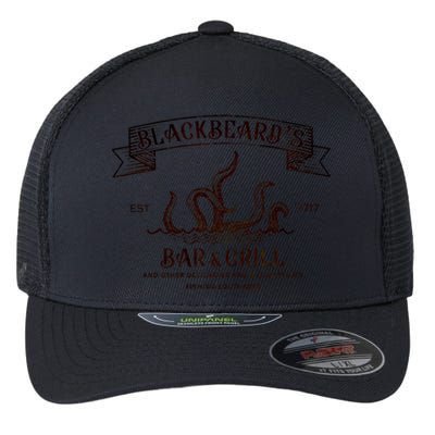 Our Flag Means Death Blackbeard's Est 1717 Vintage Flexfit Unipanel Trucker Cap