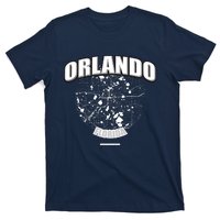 Orlando Florida Map T-Shirt