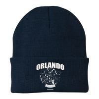 Orlando Florida Map Knit Cap Winter Beanie