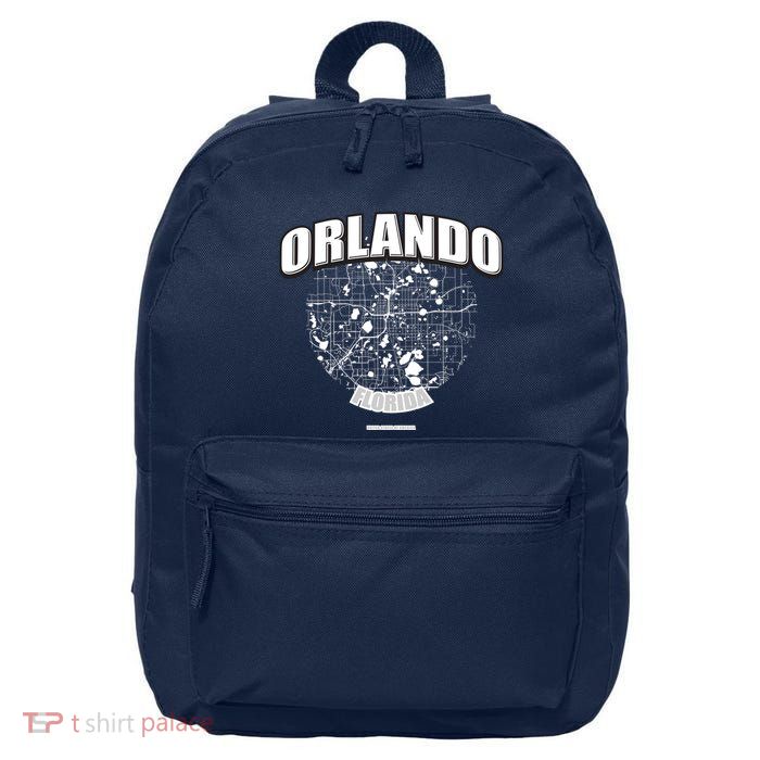 Orlando Florida Map 16 in Basic Backpack
