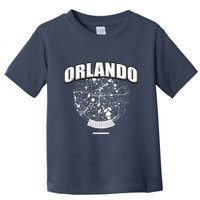 Orlando Florida Map Toddler T-Shirt