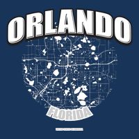 Orlando Florida Map Toddler T-Shirt