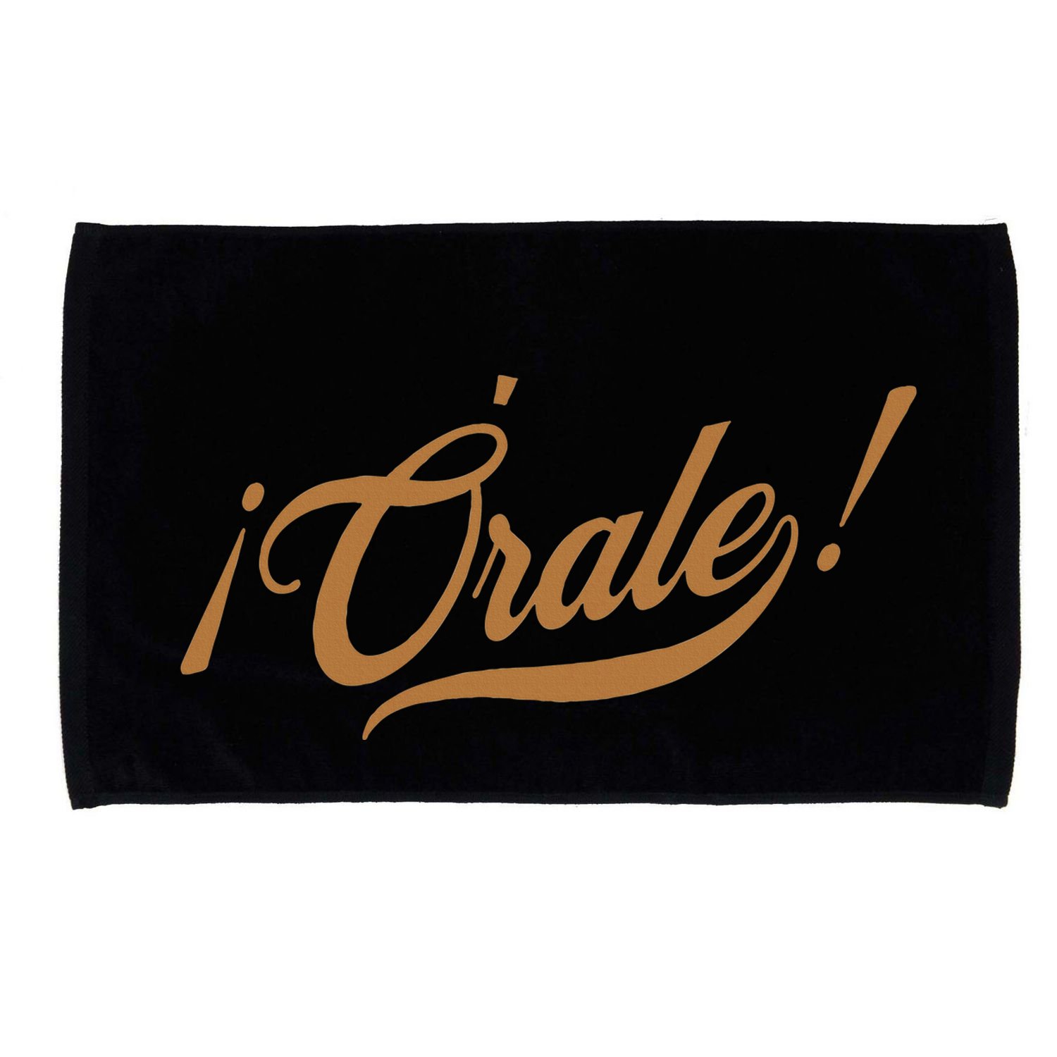 Orale! Funny Mexican Spanish Language Slang Microfiber Hand Towel