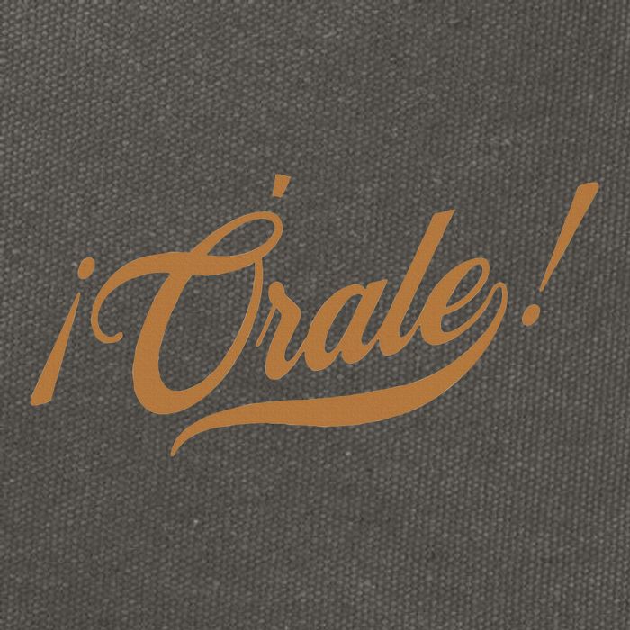 Orale! Funny Mexican Spanish Language Slang Cotton Canvas Backpack