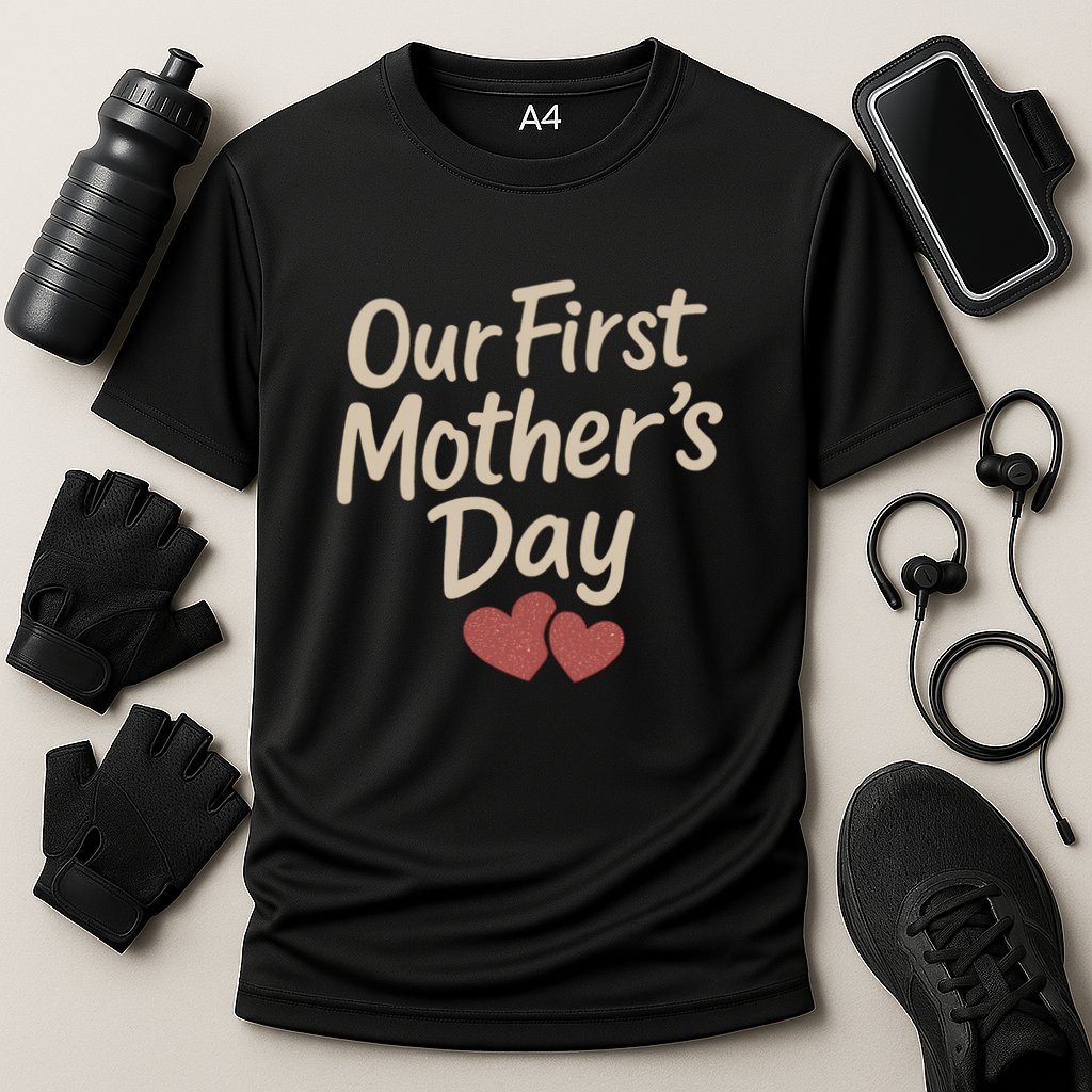 Our First Mother's Day Cooling Performance Crew T-Shirt