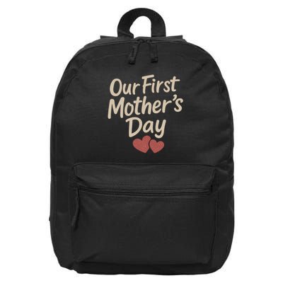 Our First Mother's Day 16 in Basic Backpack