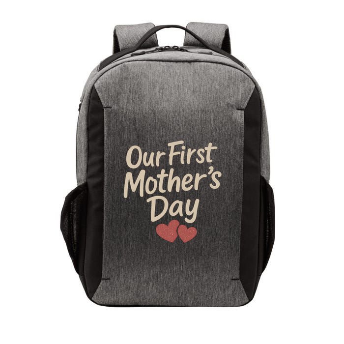 Our First Mother's Day Vector Backpack