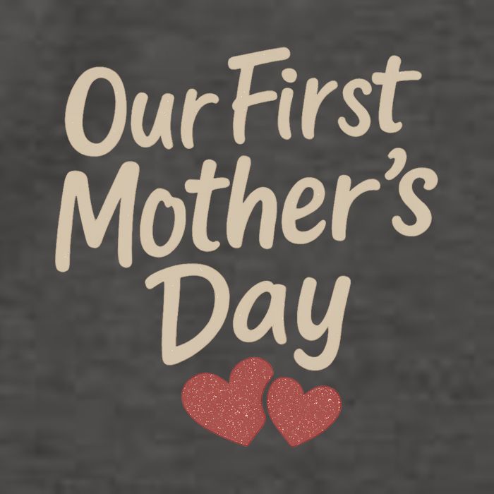 Our First Mother's Day Vector Backpack