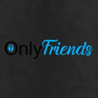 OnlyFriends Funny Meme 7 Panel Mesh Trucker Snapback Hat