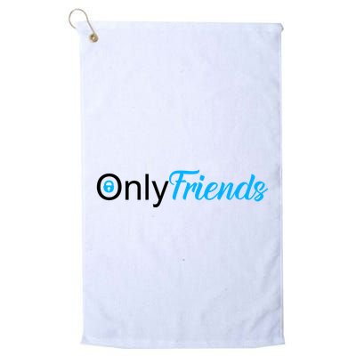 OnlyFriends Funny Meme Golf Towel