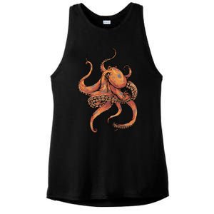 Octopus For Men Women Boy Girl Ladies PosiCharge Tri-Blend Wicking Tank