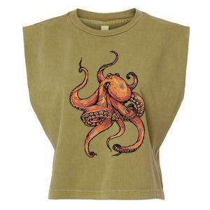 Octopus For Men Women Boy Girl Garment-Dyed Women's Muscle Tee