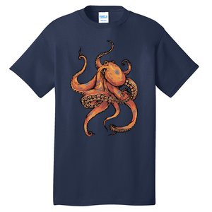 Octopus For Men Women Boy Girl Tall T-Shirt