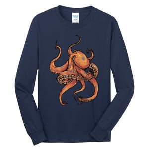 Octopus For Men Women Boy Girl Tall Long Sleeve T-Shirt