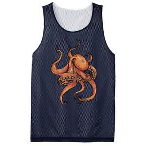 Octopus For Men Women Boy Girl Mesh Reversible Basketball Jersey Tank