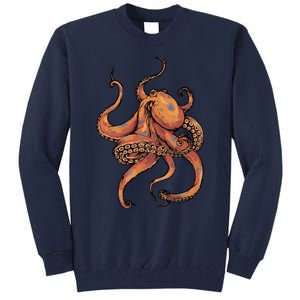 Octopus For Men Women Boy Girl Tall Sweatshirt