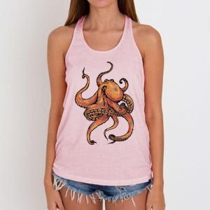 Octopus For Men Women Boy Girl Women's Knotted Racerback Tank