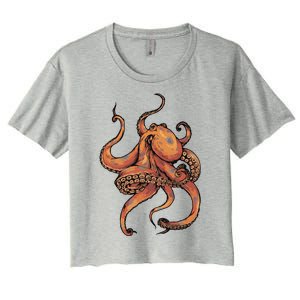 Octopus For Men Women Boy Girl Women's Crop Top Tee