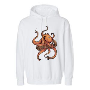 Octopus For Men Women Boy Girl Garment-Dyed Fleece Hoodie